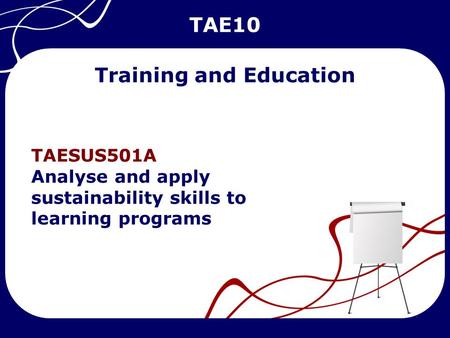 Training and Education