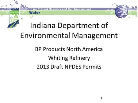 Indiana Department of Environmental Management