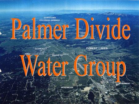 Overview History of the PDWG Three Steps to Renewable Water –Efficient Use –Sustainable Use –Reliable Use Conclusions.