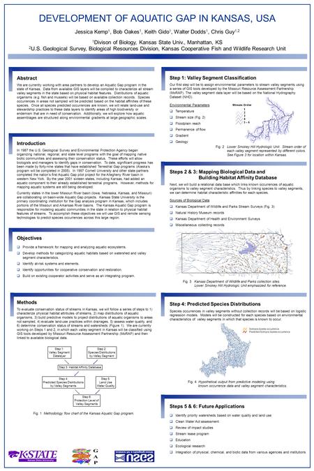 Step 1: Valley Segment Classification Our first step will be to assign environmental parameters to stream valley segments using a series of GIS tools developed.