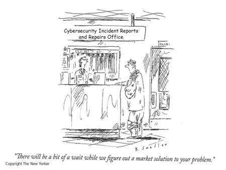 Copyright The New Yorker Cybersecurity Incident Reports and Repairs Office.