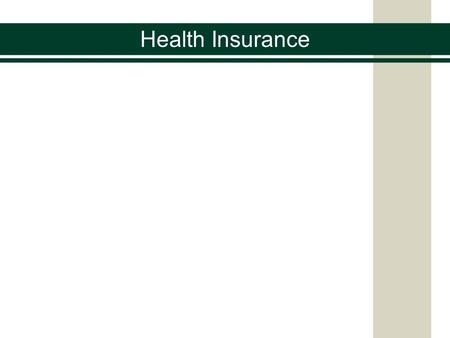 Health Insurance. Supplementary and Transitional Insurance The federal Government has established two programs for people who are between jobs, lose a.