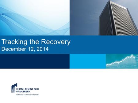 Tracking the Recovery December 12, 2014. 2 Real Gross Domestic Product Source: Bureau of Economic Analysis via Haver Analytics.