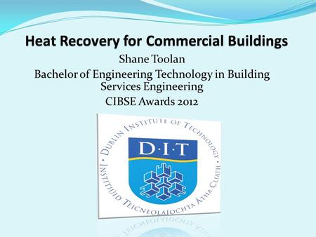 Heat Recovery for Commercial Buildings