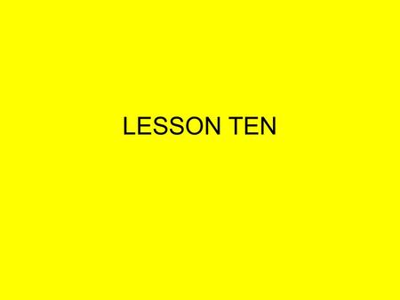 LESSON TEN. AIR AND EXHAUST SYSTEMS AND TURBOCHARGERS.