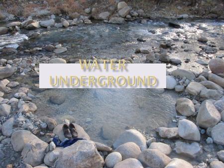  Explain that a large portion of the Earth’s surface is water, consisting of oceans, rivers, lakes, and underground water, and ice.  1. Describe how.