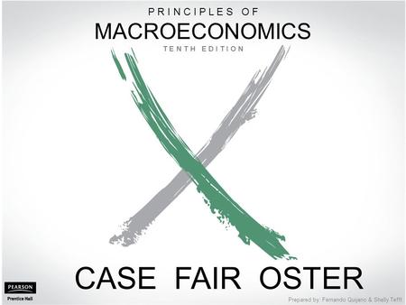 1 of 31 © 2012 Pearson Education, Inc. Publishing as Prentice Hall PART V The World Economy Prepared by: Fernando Quijano & Shelly Tefft CASE FAIR OSTER.