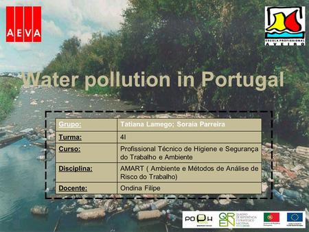 Water pollution in Portugal