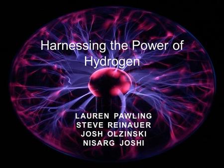 Harnessing the Power of Hydrogen