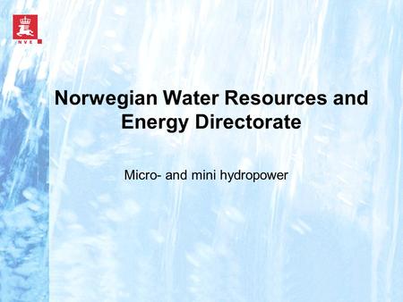 Norwegian Water Resources and Energy Directorate