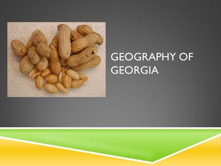 Geography of Georgia.