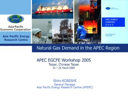 Asia Pacific Energy Research Centre (APERC)