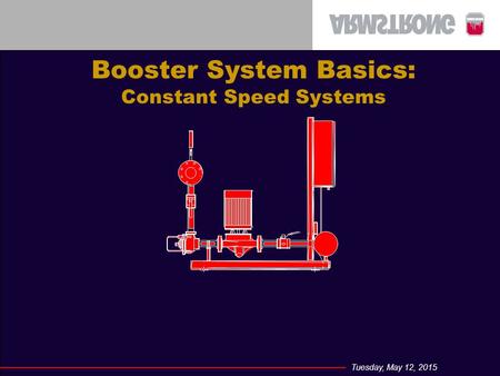 Booster System Basics: Constant Speed Systems