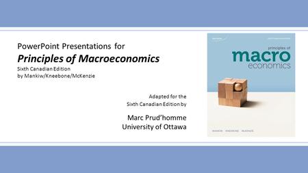 Principles of Macroeconomics