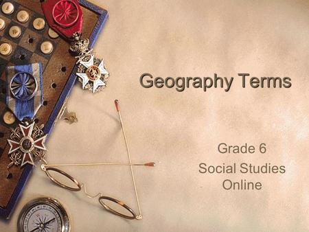 Grade 6 Social Studies Online