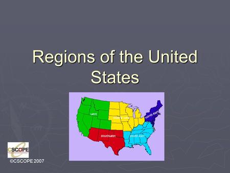 Regions of the United States