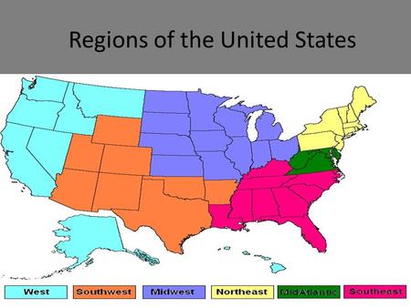 Regions of the United States