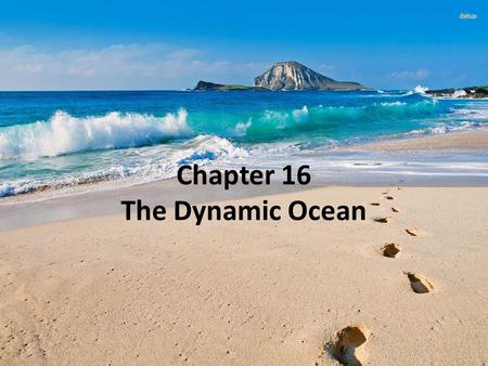 Chapter 16 The Dynamic Ocean