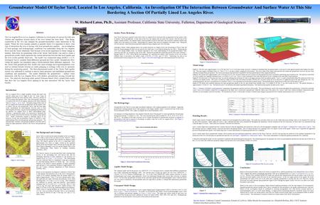 Abstract: The Los Angeles River in Los Angeles, California is a focal point of concern for both area citizens and regulators because much of the river.