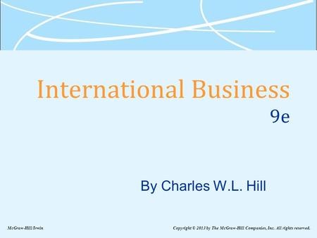 International Business 9e