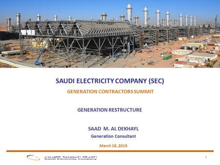 SAUDI ELECTRICITY COMPANY (SEC)