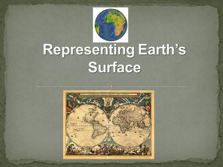 Two measurements are used to describe locations around the world. Two measurements are used to describe locations around the world. Latitude: distance.