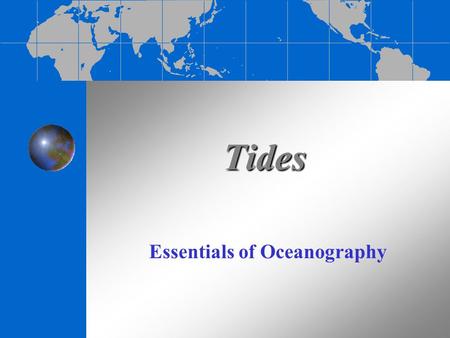 Essentials of Oceanography