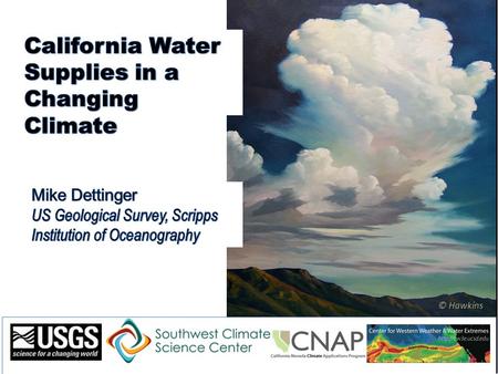 © Hawkins. PROJECTED TEMPERATURE CHANGES Virtually all climate simulations project warming, but with a wide envelope of temperature change Virtually all.