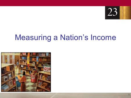 Measuring a Nation’s Income