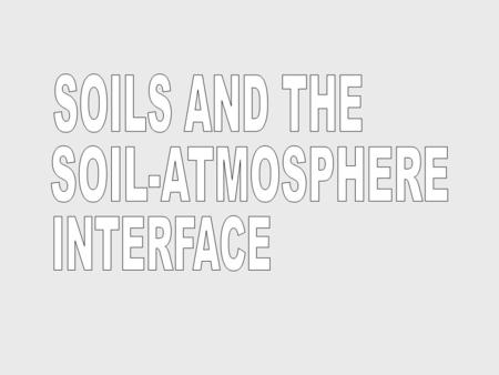 Temperature change resulting from  Q G depends on: 1.Amount of heat absorbed or released 2.Thermal properties of the soil Heat capacity, C, in J  m.