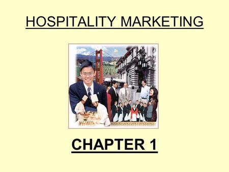 HOSPITALITY MARKETING