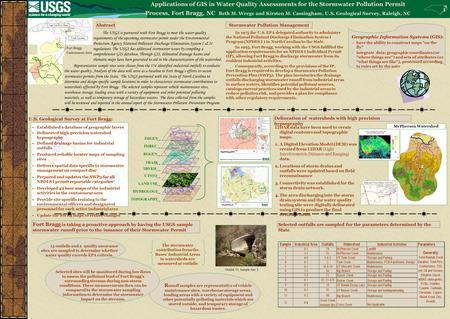 Fort Bragg Cantonment Area Cape Fear River Basin LIDAR data have been used to create digital contours and topographic maps. 1.A Digital Elevation Model.