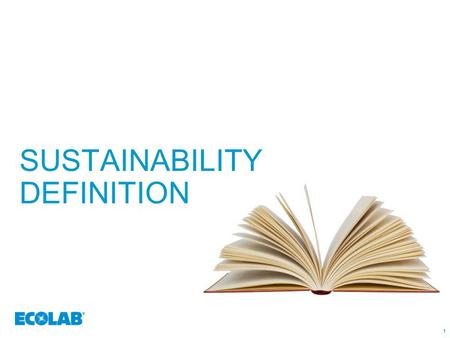 SUSTAINABILITY DEFINITION