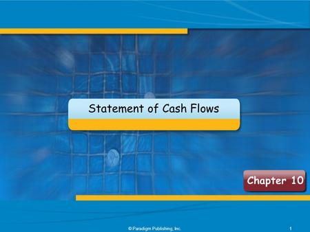 Statement of Cash Flows