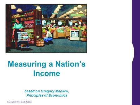 Measuring a Nation’s Income