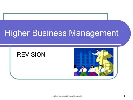 Higher Business Management