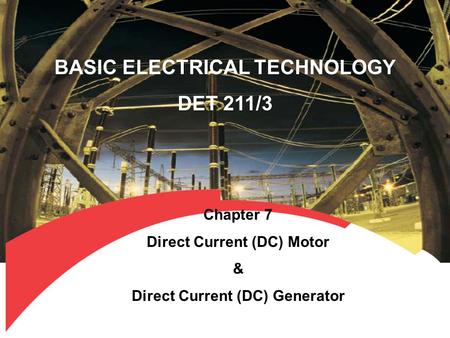 BASIC ELECTRICAL TECHNOLOGY DET 211/3