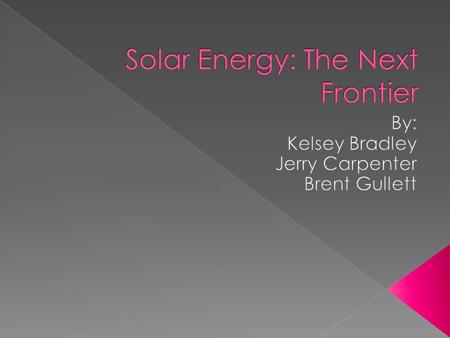  Photovoltaic systems are systems that produce electricity from direct sunlight.  They produce clean, reliable energy without using any fossil fuels.