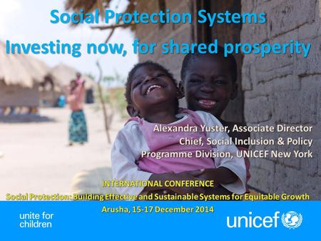 Overview The relevance and expansion of social protection in emerging economies Social protection, poverty reduction and equitable growth Why invest in.