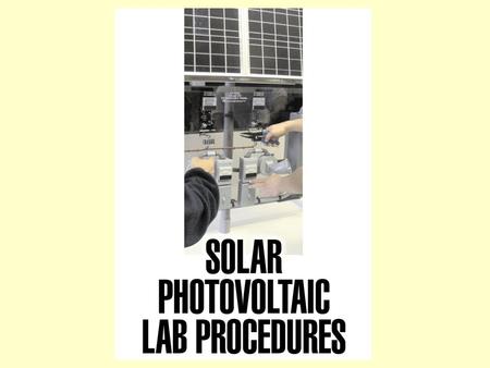 Figure 1: The GT-1000 Solar PV Technology Panel