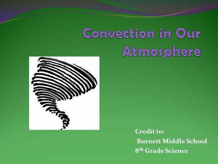 Convection in Our Atmosphere