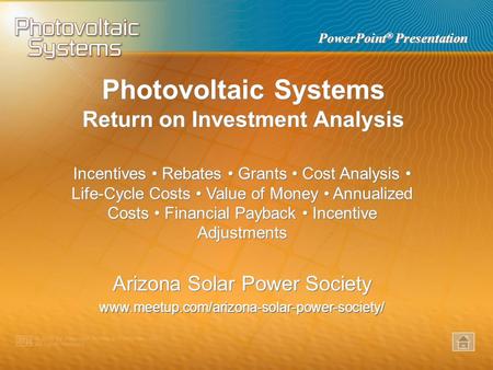 Return on Investment Analysis