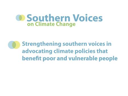 Southern Voices networks Asia Consortium and networks.