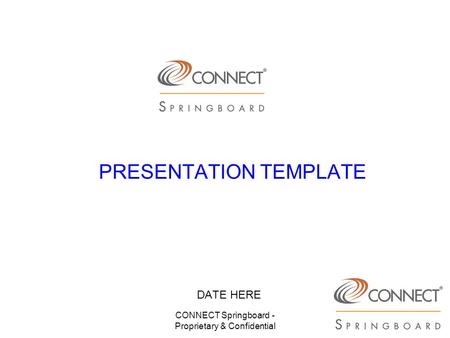 PRESENTATION TEMPLATE