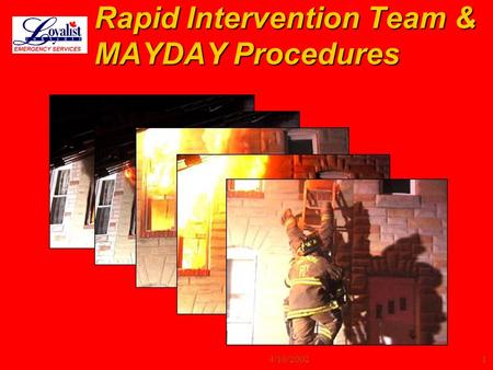 Rapid Intervention Team & MAYDAY Procedures