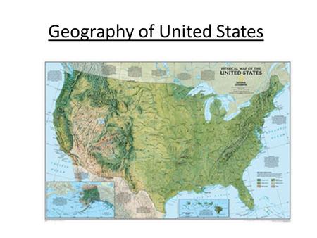 Geography of United States