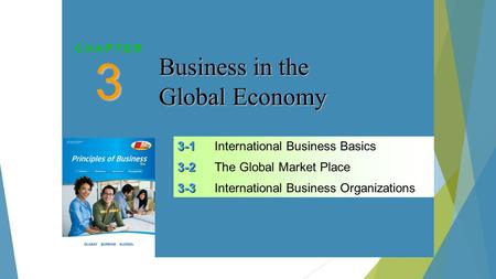 3 Business in the Global Economy 3-1 International Business Basics