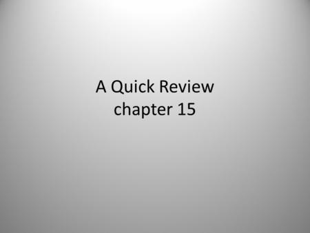 A Quick Review chapter 15. Oil supplies 1/3 of the world’s energy. Saudia Arabia has the most oil reserves In US, oil supplies 39% of our energy. Fig.