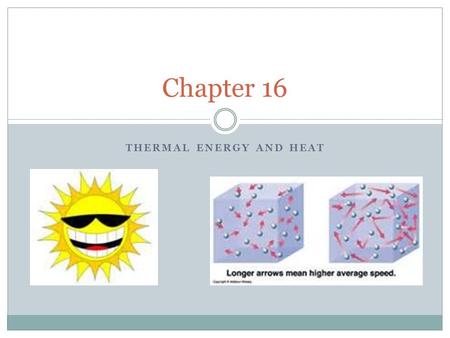 Thermal Energy and heat