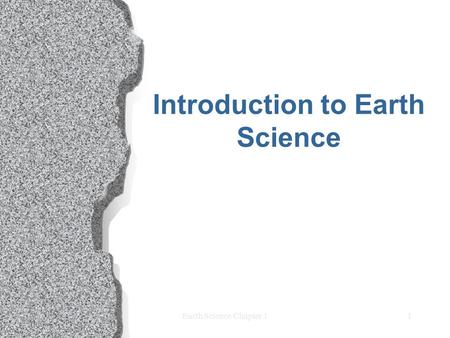 Introduction to Earth Science